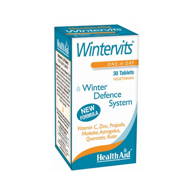 Health Aid Wintervits 30tabs (Συμπλήρωμα Διατροφής για Ενίσχυση του Ανοσοποιητικού Συστήματος)