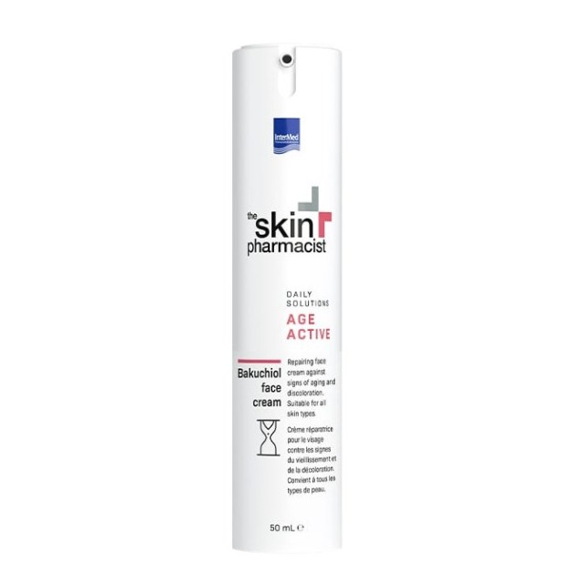 The Skin Pharmacist Age Active Bakuchiol Cream 50ml (Επιδιορθωτική Κρέμα Προσώπου Κατά των Σημαδιών Γήρανσης & των Δυσχρωμιών)